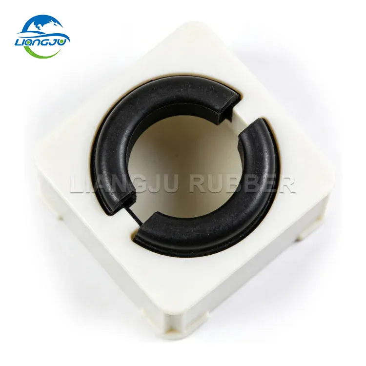 Ojales de goma divididos